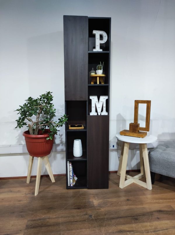 Estante Biblioteca Moderno Con Dos Puertas 10 Repisas